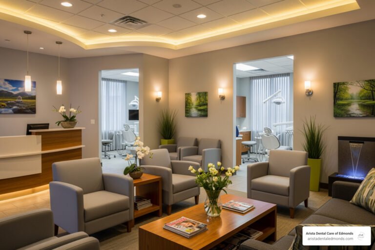 comfortable dental office